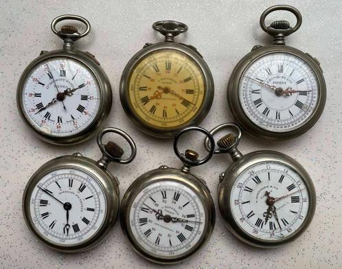 ROSKOPF horlogechronometer set van 6 voor reparatie, Antiek en Kunst, Antiek | Klokken, Ophalen