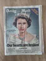 Kranten over overlijden koningin Elizabeth II, Verzamelen, Koningshuis en Royalty, Ophalen, Zo goed als nieuw, Tijdschrift of Boek