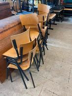 Lot schoolbanken - stoelen en tafels, Huis en Inrichting, Ophalen, Gebruikt
