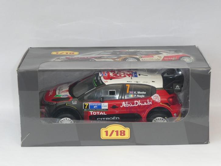 Citroën C3 WRC - Altaya 1/18, Hobby en Vrije tijd, Modelauto's | 1:18, Zo goed als nieuw, Auto, Overige merken, Ophalen