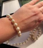 Ketting en armband parels, Handtassen en Accessoires, Kettingen, Ophalen of Verzenden