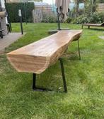 Houten design salontafel of terras tafel, Ophalen
