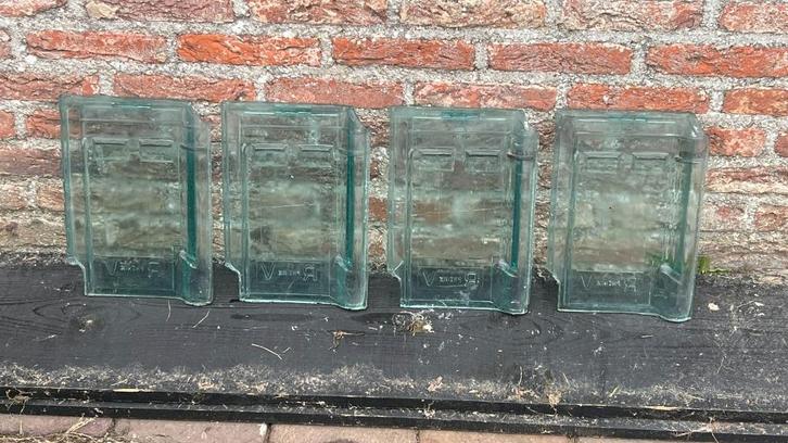 Glazen dakpannen Phenix Sterreberg Courtrai Tuile du Nord, Doe-het-zelf en Bouw, Dakpannen en Dakbedekking, Gebruikt, Dakpannen