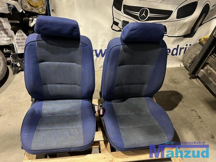 PEUGEOT 306 SW STATION Blauw stof interieur stoelen 1994-200, Auto-onderdelen, Interieur en Bekleding, Peugeot, Gebruikt, Ophalen