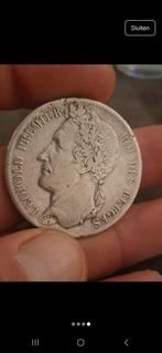 Leopold 1 5 francs 1833, Postzegels en Munten, Ophalen of Verzenden