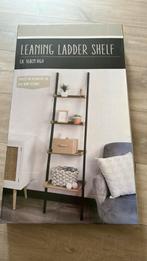 Etagere échelle bois et bois noir. Neuf et emballé, Maison & Meubles, Enlèvement ou Envoi, Neuf