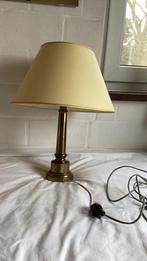 Lampe de table ou de chevet en cuivre., Maison & Meubles, Utilisé, Métal, 50 à 75 cm