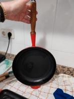 Le creuset origineel grote pan in GIETIJZER 27cm doorsnee, Huis en Inrichting, Keuken | Potten en Pannen, Ophalen of Verzenden