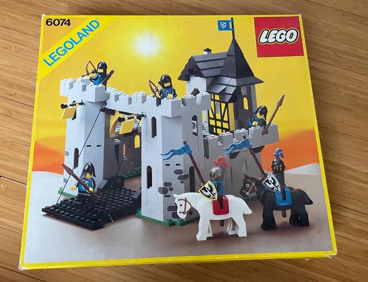 LEGO 6074 Vintage 1986 Forteresse du Faucon Noir, Kinderen en Baby's, Speelgoed | Duplo en Lego, Lego, Ophalen of Verzenden