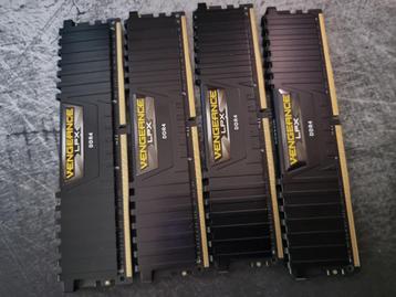 32GB (4x8GB) Corsair Vengeance LPX DDR4 RAM 3000MHz CL15 beschikbaar voor biedingen