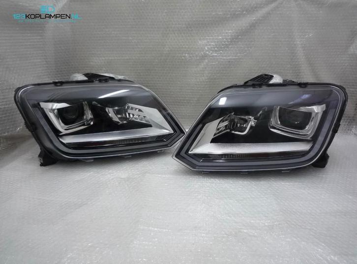 Volkswagen Amarok 2H facelift Bi-Xenon LED Koplampen, Auto-onderdelen, Verlichting, Volkswagen, Gebruikt, Herkomst onderdeel bekend