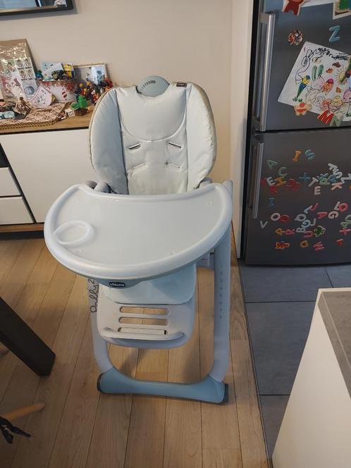 Chicco Polly 2 Start, Enfants & Bébés, Chaises pour enfants, Utilisé, Chaise évolutive, Plateau amovible, Ceinture(s), Enlèvement