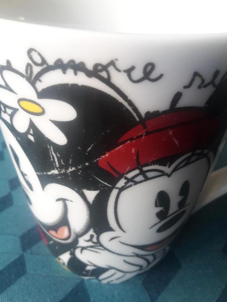 Nieuwe tas / mok, Mickey en Minnie, Disney, ongebruikt, Verzamelen, Disney, Nieuw, Servies, Mickey Mouse, Ophalen of Verzenden