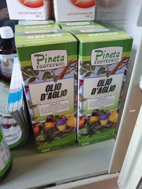 Olio D'aglio 250ml - Pineta Zootecnici, Dieren en Toebehoren, Vogels | Toebehoren, Nieuw, Ophalen of Verzenden