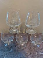 5 verres « COGNAC OTARD », Collections, Comme neuf