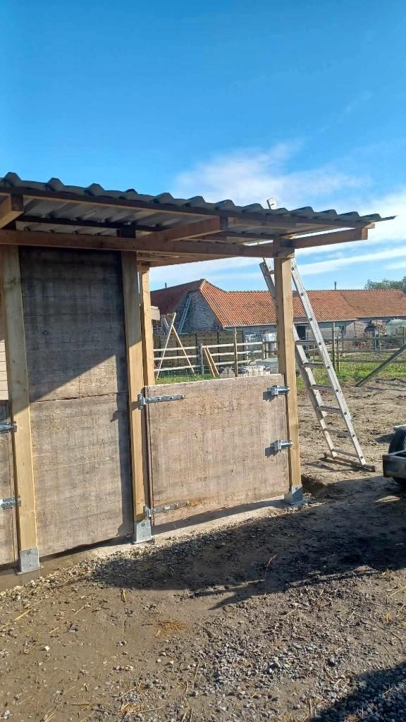 Panneaux de coffrage pour terrasse, box à chevaux, palissade, Tuin en Terras, Overige Tuin en Terras, Zo goed als nieuw, Ophalen