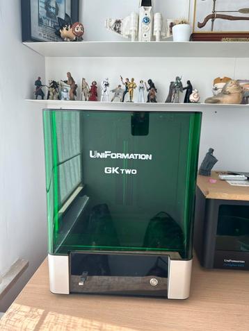 Uniformation GK2 3D-printer pakket+AM01 airbrush+accessoires, Enlèvement
