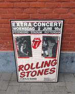Rolling Stones concert affiche, Ophalen of Verzenden, Gebruikt, Reclamebord