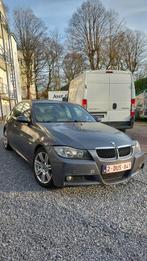 Bmw 318i  E90 pack M, Auto's, BMW, Achterwielaandrijving, Zwart, 4 cilinders, Leder