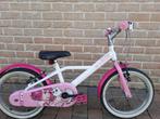 16 inch meisjesfiets, Fietsen en Brommers, Fietsen | Kinderfietsjes, Ophalen, Zo goed als nieuw, Zijwieltjes