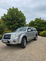 Ford Ranger Pick-up TDCI 4x4 selectable double cabin, Auto's, Bestelwagens en Lichte vracht, 2500 cc, 4 deurs, Zwart, Leder