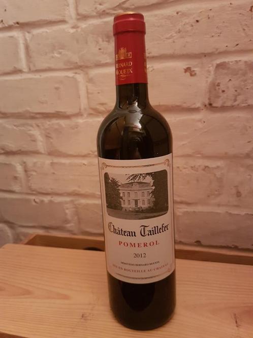Chateau Taillefer Pomerol 2012, Verzamelen, Wijnen, Nieuw, Rode wijn, Frankrijk, Vol, Ophalen of Verzenden