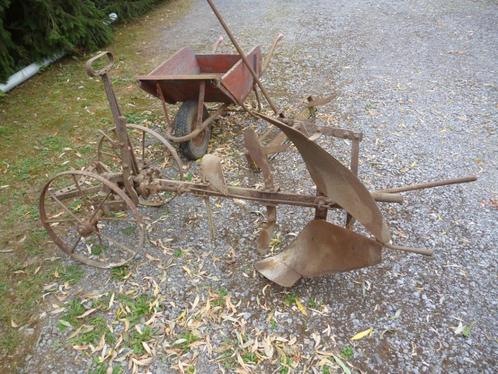 ANCIENNE CHARRUE pour déco jardin, terrasse, fermette, Antiek en Kunst, Antiek | Gereedschap en Instrumenten, Ophalen