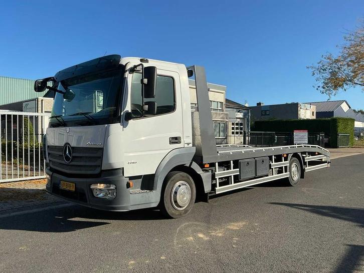 2014 Mercedes-benz Atego autotransporten, Auto's, Vrachtwagens, Bedrijf, Mercedes-Benz, Overige brandstoffen, Euro 6