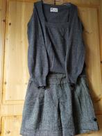 Tussenseizoenshort LAVAND in grijze tinten, Kleding | Dames, Ophalen of Verzenden, Zwart