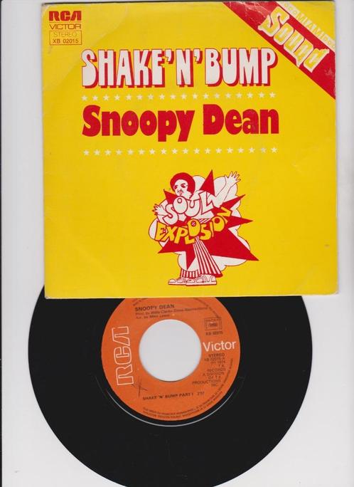 Snoopy Dean - Shake'N'Bump - Part 1 & 2 -  1974  FUNK, Cd's en Dvd's, Vinyl Singles, Gebruikt, Single, R&B en Soul, 7 inch, Ophalen of Verzenden