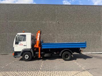 MAN 9.153 Meiller 3 WAY-TIPPER - Atlas 60.1 (bj 1993) beschikbaar voor biedingen