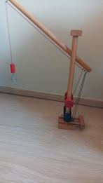 Houten kraan met verstelbare arm en haak., Enlèvement ou Envoi