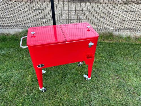 AXI Retro Cooler Rood – In perfecte staat!, Caravans en Kamperen, Koelboxen, Zo goed als nieuw, Koelbox, Ophalen