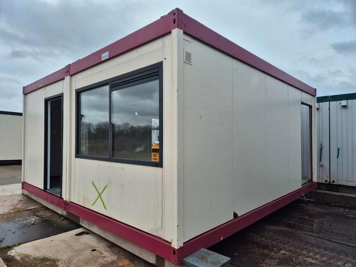 Kantoorunit 6x6m woonunit bouwkeet werfkeet unit container, Zakelijke goederen, Machines en Bouw | Keten en Containers, Ophalen