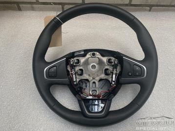 Renault Clio Leren Stuur Zwart 2013-2019 631651100B 48400524 beschikbaar voor biedingen