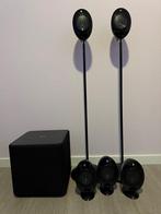 Mooie set KEF HTS/HTC 2001.3., Autres marques, 60 à 120 watts, Enlèvement, Utilisé