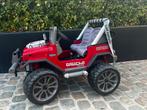 Elektrische jeep 2 zitplaatsen, Kinderen en Baby's, Speelgoed | Buiten | Accuvoertuigen, Ophalen, Gebruikt