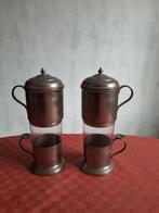 Twee antieke koffiefilter of thee filters in prima staat, Antiek en Kunst, Ophalen of Verzenden
