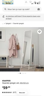 Staande spiegel, Ophalen