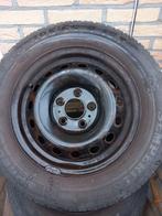 Set stalen velgen met winterbanden 195/65 R15 91T, Auto-onderdelen, Banden en Velgen, Ophalen