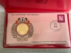 Numismatische Eerste-Dag Omslag 50ste Boudewijn, Postzegels en Munten, Munten en Bankbiljetten | Toebehoren, Ophalen of Verzenden