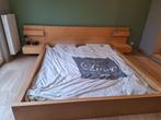 Bedkader 220x180 cm met nachtkastjes, Maison & Meubles, Chambre à coucher | Chambres à coucher complètes, Enlèvement, Utilisé