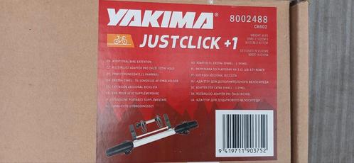 Yakima Justclick +1, Fietsen en Brommers, Fietsaccessoires | Bagagedragers, Zo goed als nieuw, Ophalen