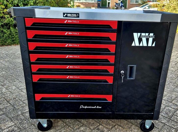 Gereedschapswagen EXTRA BREDE goed gevuld 7x7 (NIEUW), Auto diversen, Autogereedschap, Ophalen of Verzenden