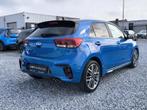 Kia Rio GT Line 1.0T 100 ISG, Auto's, Kia, Euro 6, Blauw, Bedrijf, Handgeschakeld