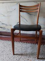 Chaise vintage scandinave en bois du milieu du siècle, Van Teefelen, Palissander, sixties, jaren 60, design, Deens, Enlèvement
