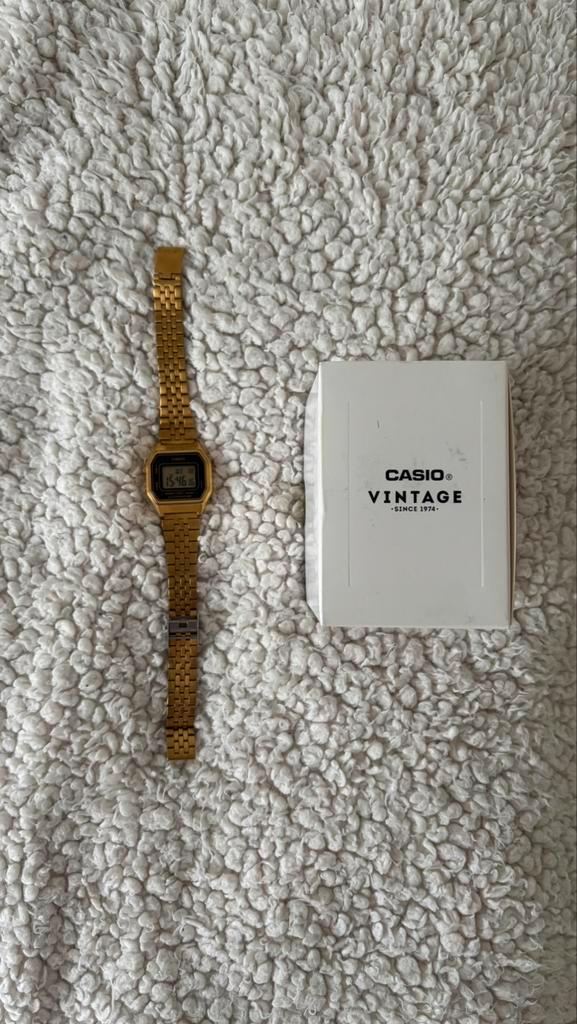 Vintage Casio horloge, Handtassen en Accessoires, Horloges | Dames, Zo goed als nieuw, Verzenden