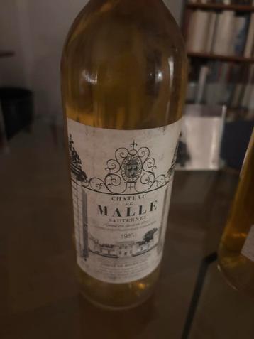 Château de Malle Sauternes 1985 beschikbaar voor biedingen