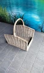 Rieten mand, Huis en Inrichting, Woonaccessoires | Schalen en Manden, Ophalen, Gebruikt, Mand, Riet