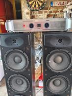 wharfedale valdus 500 + limit 600lm versterker, Ophalen, Gebruikt